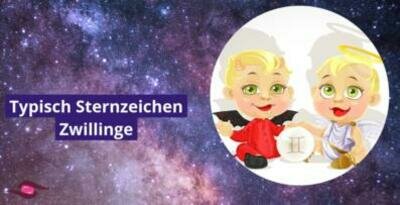Typologie Sternzeichen Zwillinge