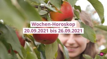 Wochenhoroskop Woche 38 aus 2021